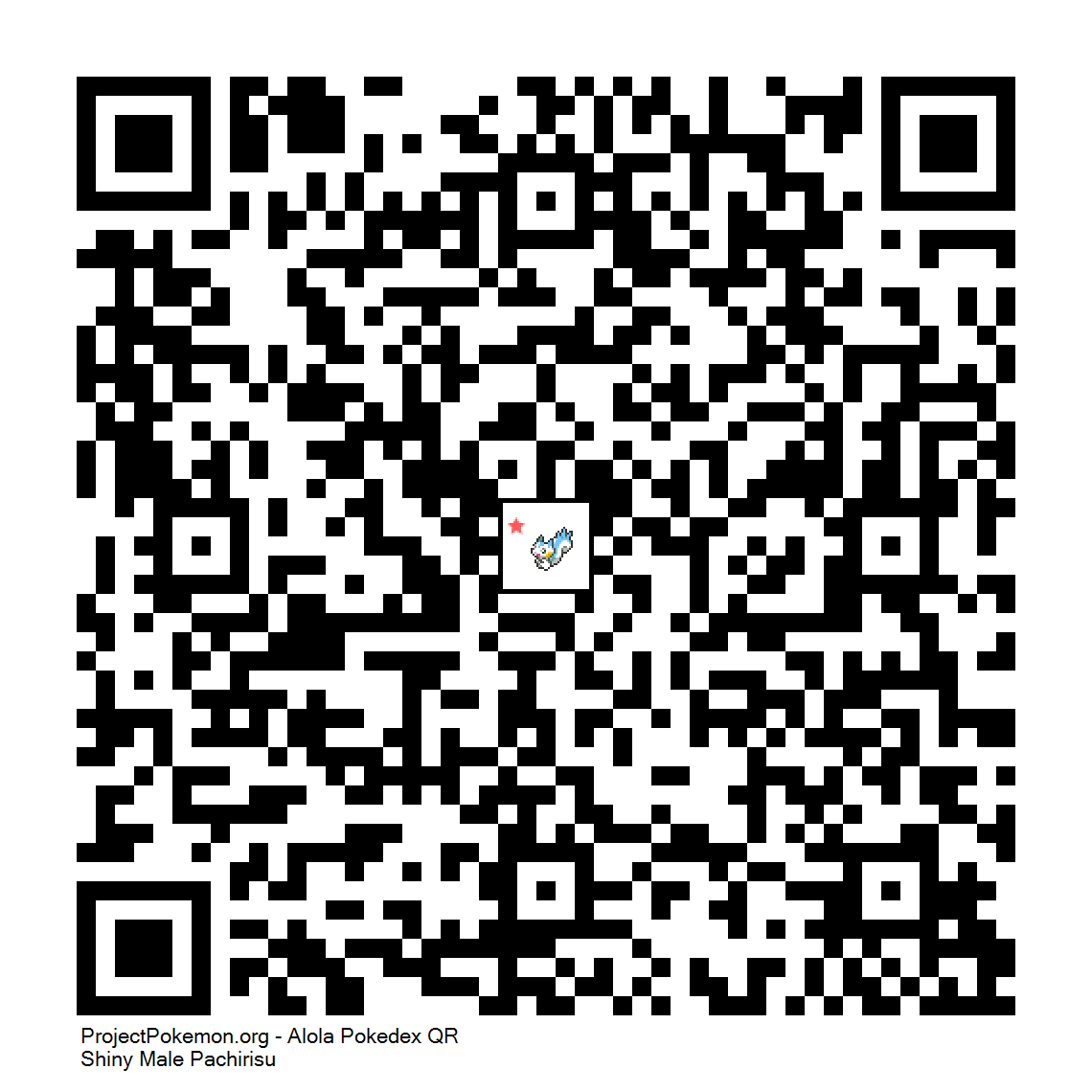 Cdigo QR de Pachirisu variocolor